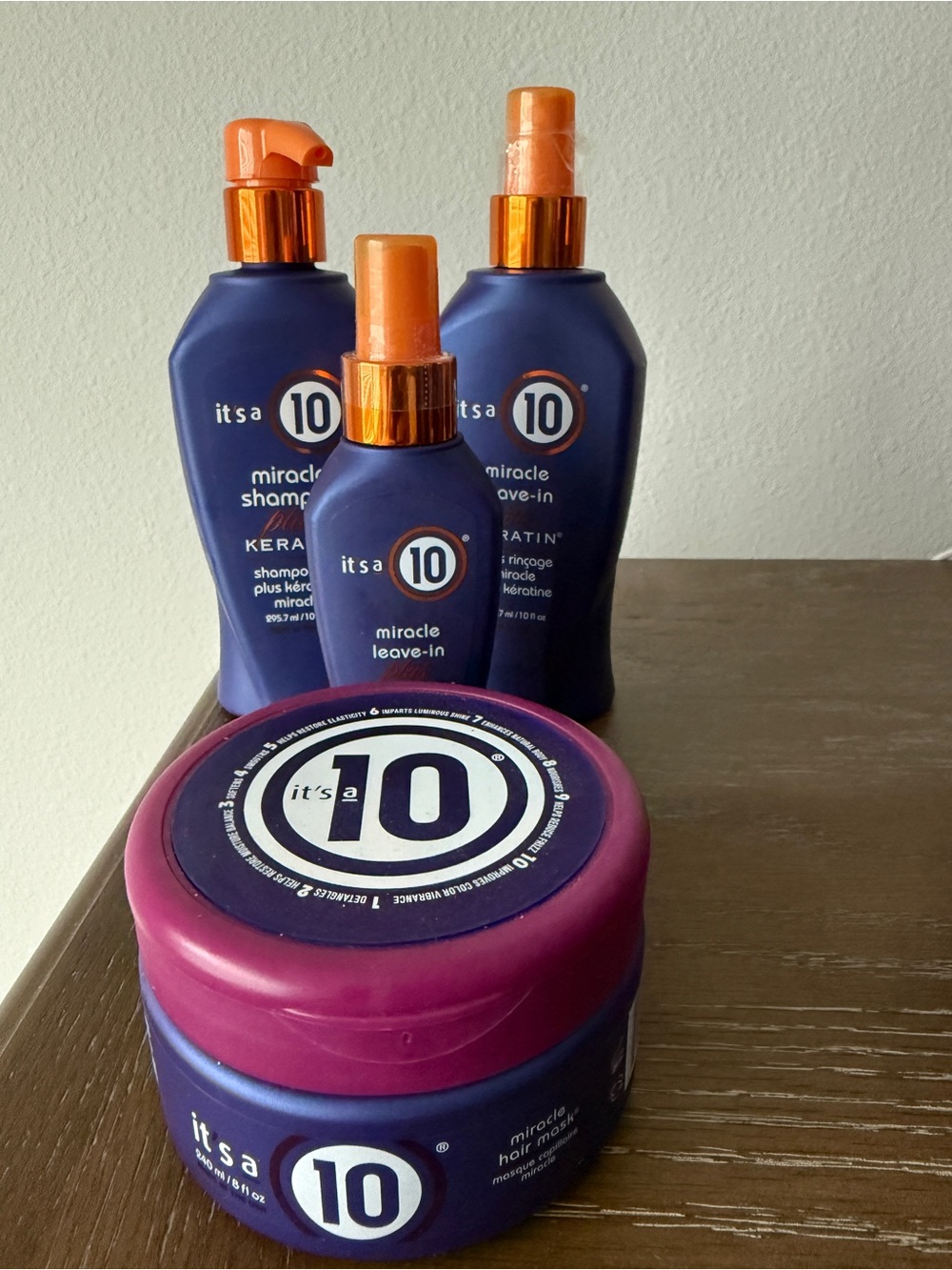 It's a 10  Hair Care Set - Purple & Orange